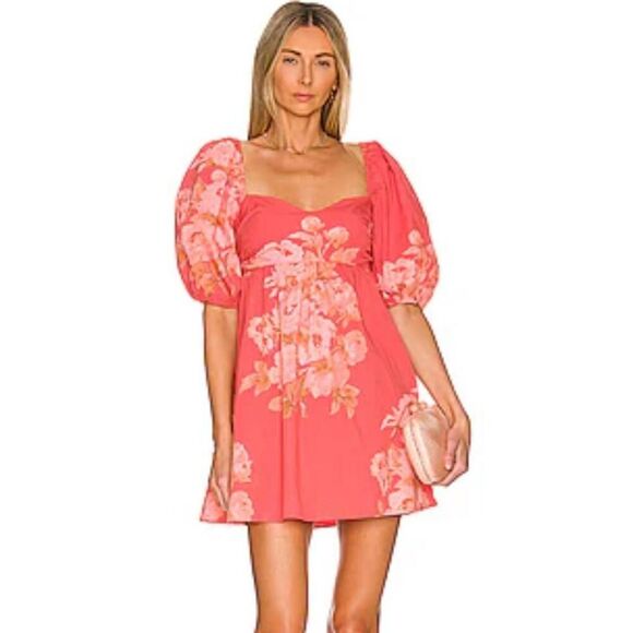 Free People Peony Babydoll dress - NWOT Size Small - Picture 1 of 3